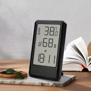 다기능 전자 알람 온습도계 알림시계 탁상 인테리어 디지털 전자시계