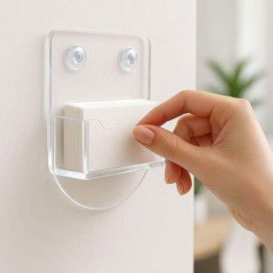 벽걸이 매장 명함꽂이 아크릴 명함 거치대 투명 보관함 전시회 사무실