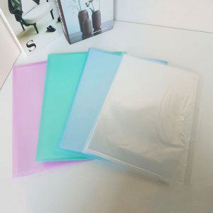 A3 시험지 보관 폴더 4p 세트 PP 파일케이스 서류정리 20장 수납용