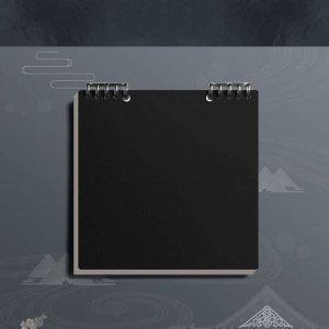 상단 스프링 바인더 노트 메모장 다이어리 세로 연습장 수첩