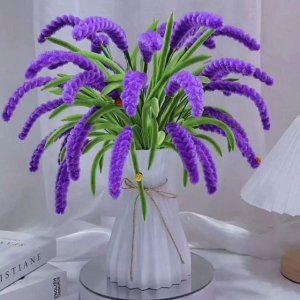 라벤더 diy 모루 키트 화분 만들기 모루꽃다발 부자재 취미생활