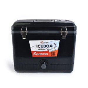 낚시 아이스박스 태클박스 어깨끈 캠핑 33L 검정 17리터