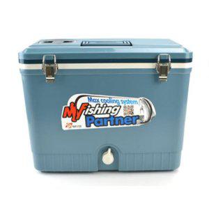 낚시 아이스박스 태클박스 어깨끈 캠핑 33L 청록 24리터