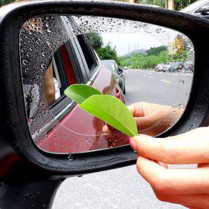 사이드미러 후방확인 방수코팅 보조거울 2P 곡