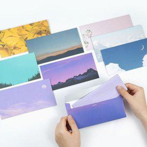 핑크풋 예쁜 세뱃돈 봉투 설날 용돈 감성 편지 핑크 96매 대용량 세트