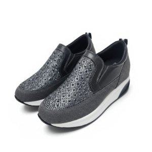 키높이 패션슬립온 중년여성 외출운동화 여자운동화