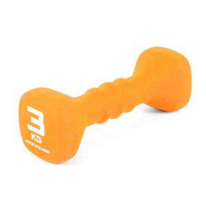 (오렌지) 헬스용품 3kg 사각아령 아이워너 네오프렌 (단품1개) 아령 홈트 홈트레이닝