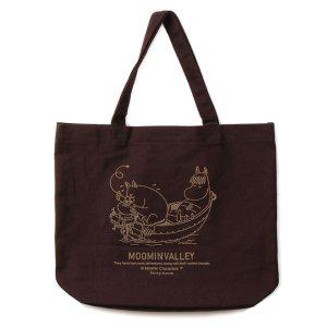 JMds 금홍팬시 에코백 무민 숄더백 에코백 숄더가방 (초코브라운)