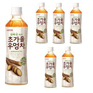 초가을 우엉 음료 500 밀리리터 6페트 세트 건강 차 음료수