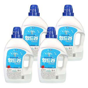 베이킹소다 액체 세제 세탁 2.5리터 4개 세트 빨래 물 때 제거 세탁용품