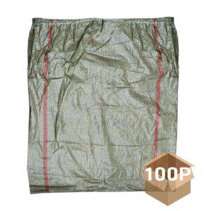 다용도 마대 자루 카키색 120kg 100개입 1P 재활용 폐기물 쓰레기 포대