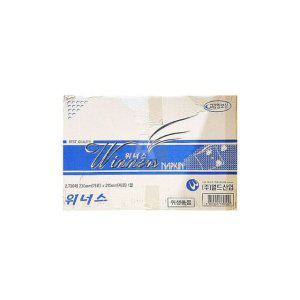위너스 평판 냅킨 1BOX (2300매) 넵킨 업소용 네프킨