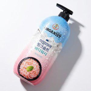 핑크솔트 함유 산뜻하게 클렌징 민트향 바디워시 865ml