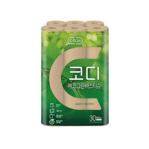 코디 에코 그린 바스티슈 3겹 30m 30롤