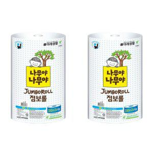나무야 나무야 점보롤 2겹 300m 4롤 2개