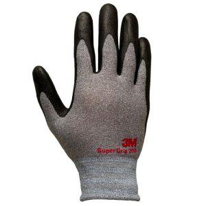 3M NBR폼 코팅 안전장갑 슈퍼그립200 회색 S(10조입)