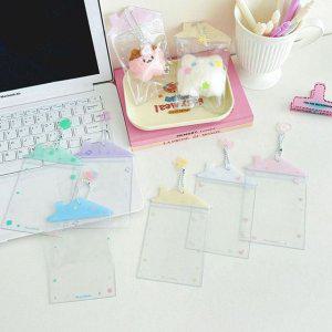 투명 카드 홀더 포카 포토카드 인형 4p 포장 케이스