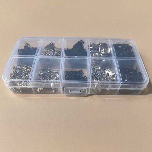 의류 똑딱이 후크 옷 수선용 단추 100세트 바지 부자재 DIY 소품