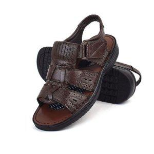 소가죽 샌들 슬리퍼 남성샌들 남자센들 남성여름샌들