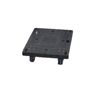 국산 플라스틱 달리 핸드 카트 이동식 운반 대차 미니 검정