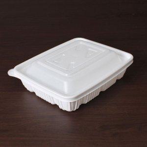 찜용기 JH사각찜용기 J2 소 100세트 일회용 배달 포장