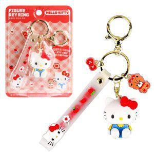 산리오 피규어 키링 헬로키티 2P 스트랩 키홀더 백참