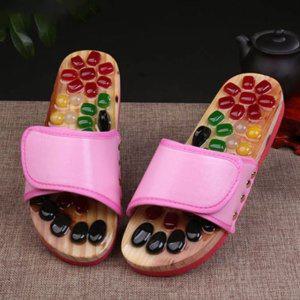 시원한 핑크 지압 마사지 발마사지신발 지압슬리퍼 발바닥통증 발바닥이아파요 발이편한신발