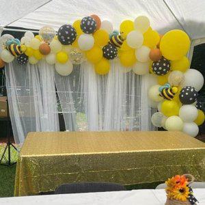 꿀벌풍선 파티풍선 장식세트 생일가랜드 용품꿀벌 어린이집어린이날행사