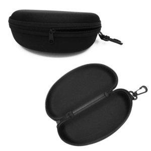블랙 안경케이스 안경보관 고리 휴대용 선글라스케이스 파우치