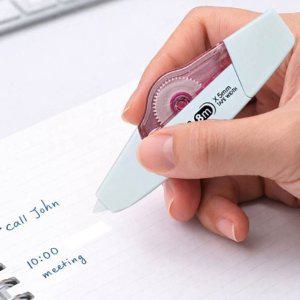 수정테이프 형광 데코레이션 다이어리꾸미기 필기도구 8m 문구