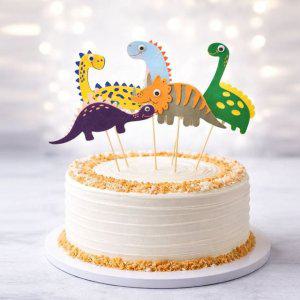 공룡 케이크토퍼 생일 생일장식 파티 케이크초