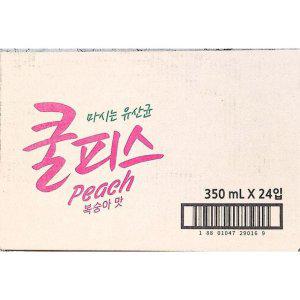 쿨피스(동원 350ml 캔 복숭아맛 24개)