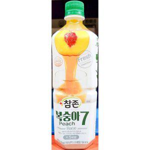 복숭아원액(참존식품 원액 835ml) X12