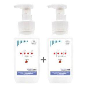 이공 핸드워시 딸기향 500mlx2대용량리필거품형물비누