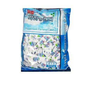 식자재 도매 박하사탕 화미 낱개포장 800g x10개