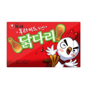 농심 닭다리 후라이드치킨맛 66g X 10개