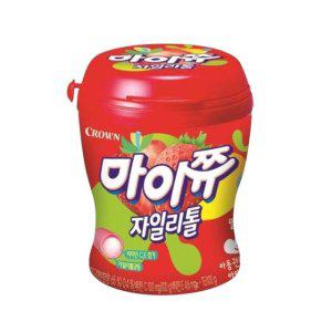 크라운제과 마이쮸 자이리톨 딸기 110g X 6개
