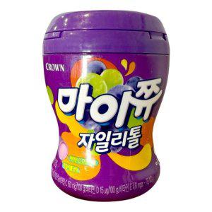 크라운제과 마이쮸 자이리톨 포도 110g X 6개