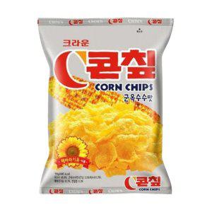 크라운제과 콘칩 70g X 16개