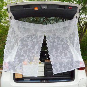 차량용 햇빛가리개 차박커튼 자동차 차크닉커튼 레이스가리개 다세코 캠핑 커텐 트렁크커튼