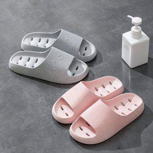 물빠짐 화장실슬리퍼 실내용슬리퍼 쿠션 편한 논슬립 욕실화 미끄럼방지 폭신