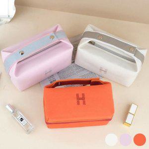 화장품 메이크업 여행 숄더백 여자가방 캔버스백 핑크 메이크업박스 파우치