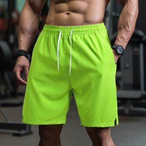 형광색 헬스 트레이닝 반바지 남녀공용 헬스복 운동복 츄리닝 여름 트레이닝쇼츠