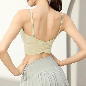 스포츠브라 요가복 여성크롭티셔츠 편한티셔츠 쿨링티 나시세트 여자민소매나시