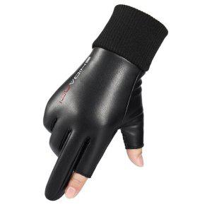 가죽 방한 오픈 라이더 바이크장갑 겨울장갑 미끄럼 방지