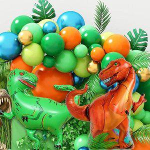 공룡티라노장식 알록 세트 생일풍선 파티용품 풍선장식