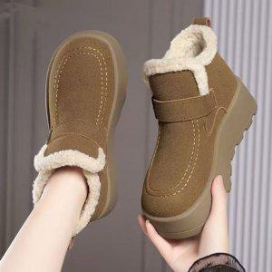 방한부츠 미들 털신발 겨울 퍼스트랩 윈터부츠 따뜻한신발