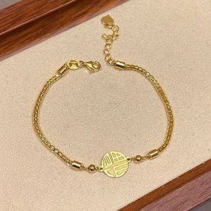 금색 체인 팔찌 패션팔찌 여성 악세서리 비틀버드카링 굿딜