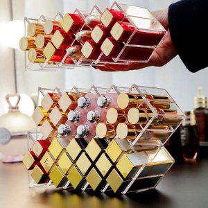 투명 립스틱 보관함 화장품 정리대 수납함 꽂이 브러쉬 펜슬 메이크업