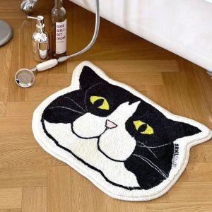 귀여운 발매트 고양이 주방 욕실 현관 발판 메트